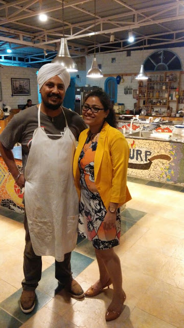 With Chef Sarabjeet