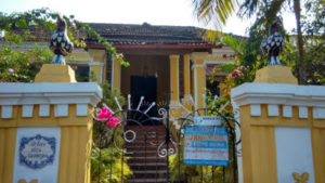 A typical Portuguese style house in Divar Island