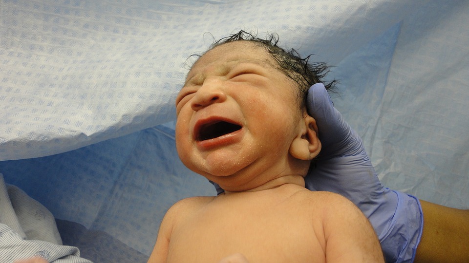 Newborns have very delicate skin