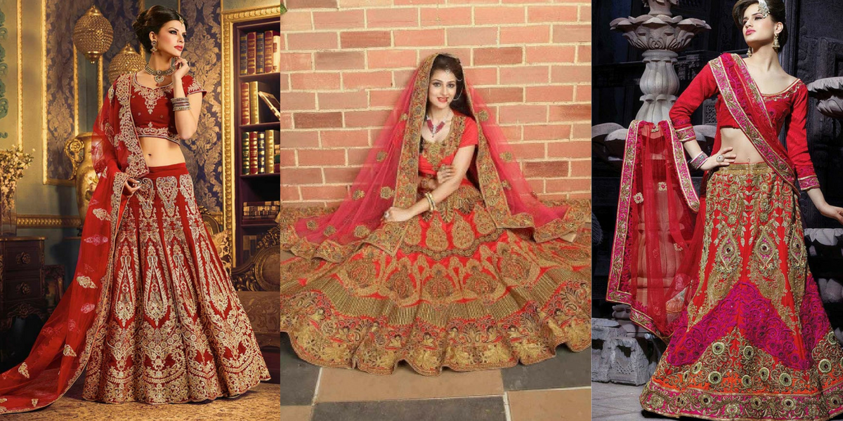  beautiful Bridal Lehengas online with their best prices!