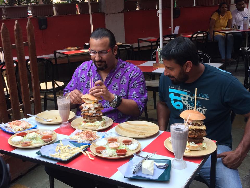 Rocky and Mayur taking up the challenge.