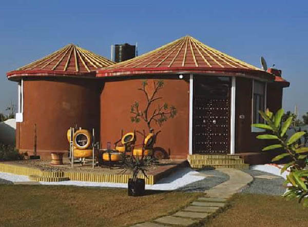 Live in a Rajasthani style farm house.