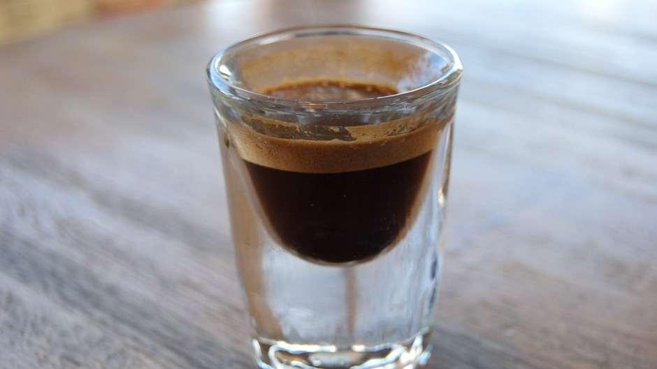 Ristretto is a single shot of Espresso with little water