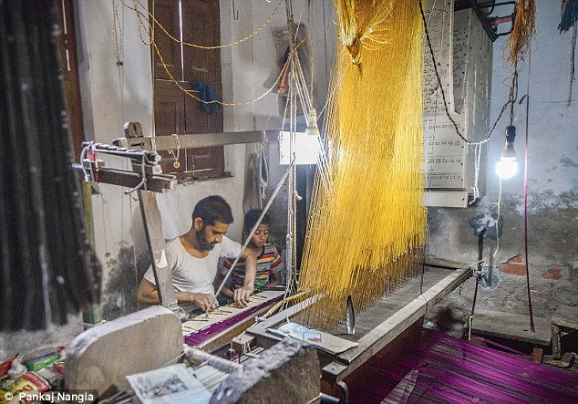 This cottage industry faces stiff competition from machinated looms