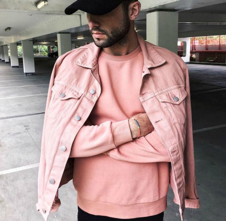 All-white-everything and Millenial Pink for Men