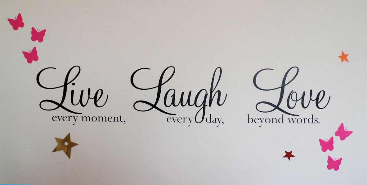 Love, laugh and live more!