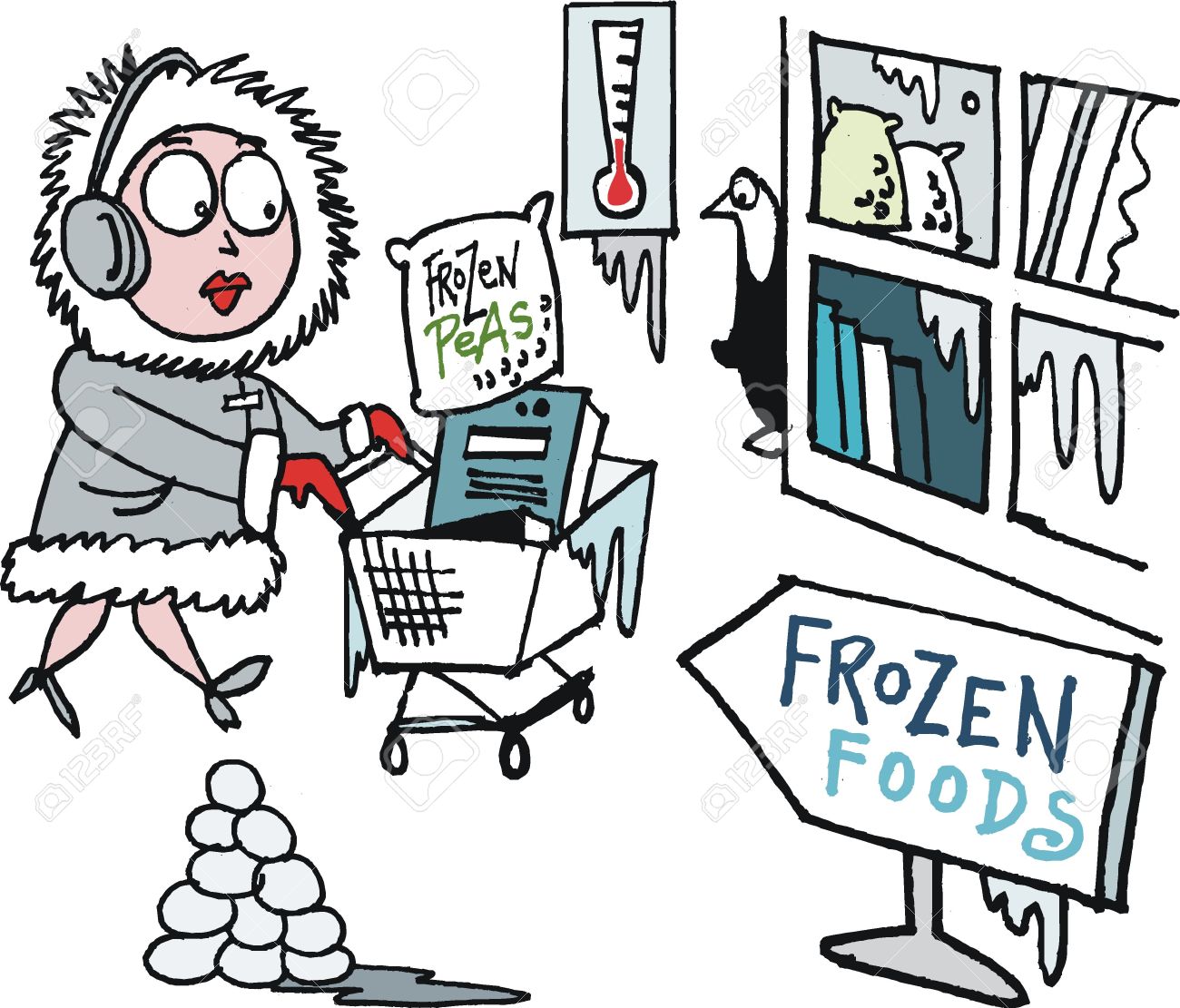 Do you get attracted towards Frozen Food Products?