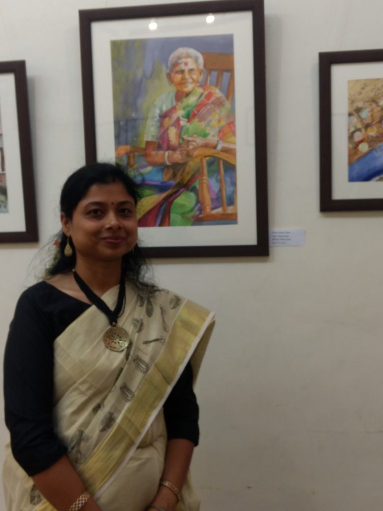 The Painter and teacher-Shipra Gupta