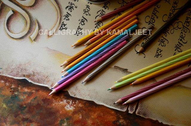 Calligraphy And Colours Add Charm In Life
