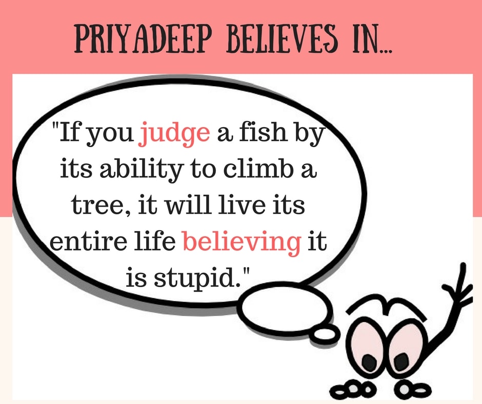Priyadeep's Life Mantra