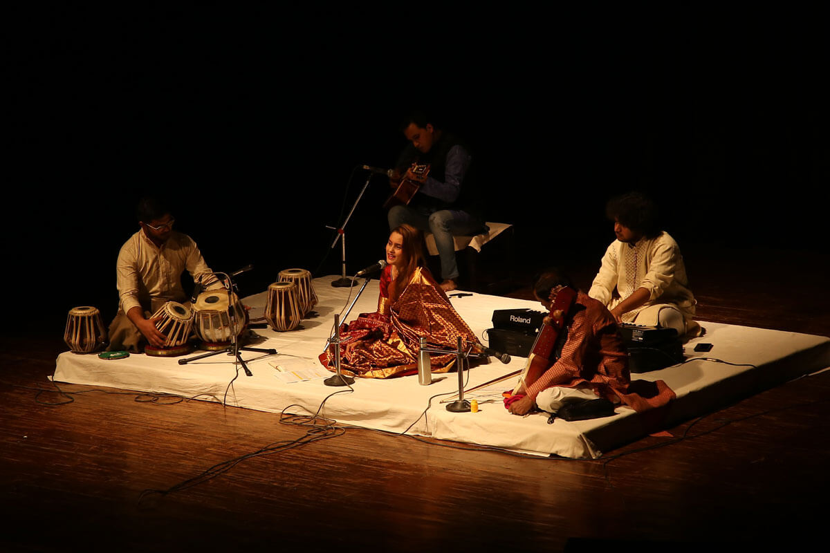 Runki at one of her performances